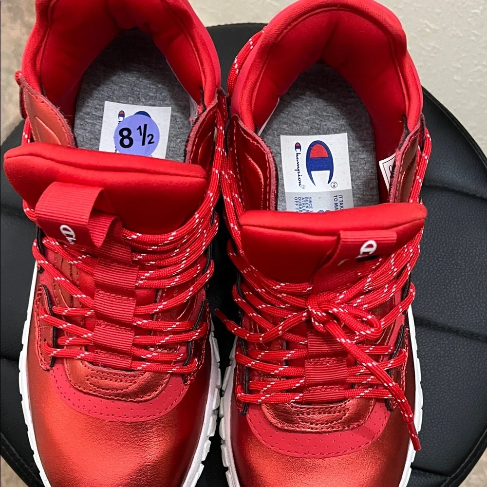 Champion Red Athletic Shoes - Picture 4 of 4